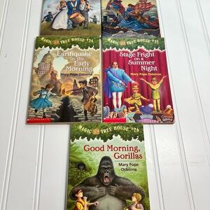 Magic Tree House Book Set Lot 21, 22, 24, 25, 26